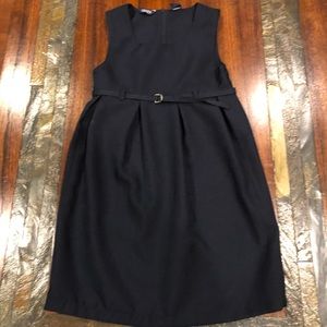 Chaps navy size 7 uniform dress/jumper